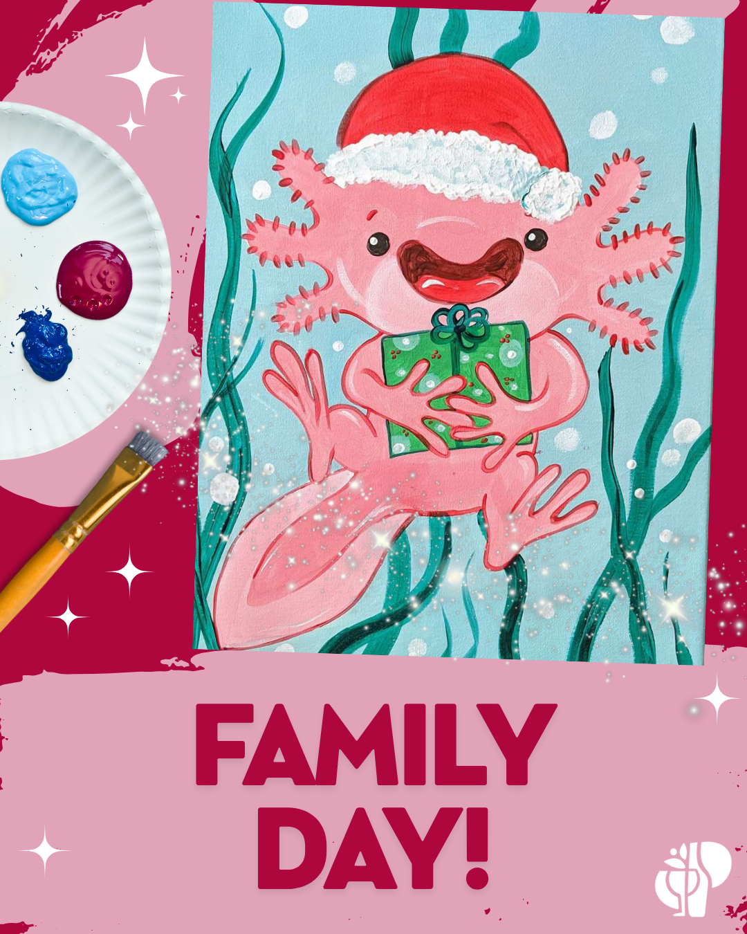 Christmas Axolotl 